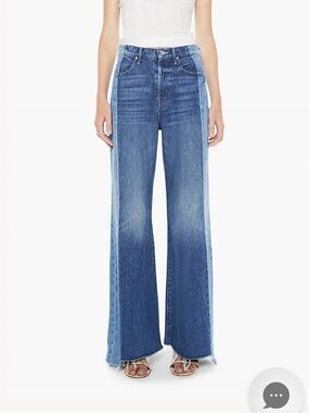 Mother jeans Wide Leg Two-Tone Blue Women's Jeans
WORN ONLY ONCE FOR 20 MINUTES